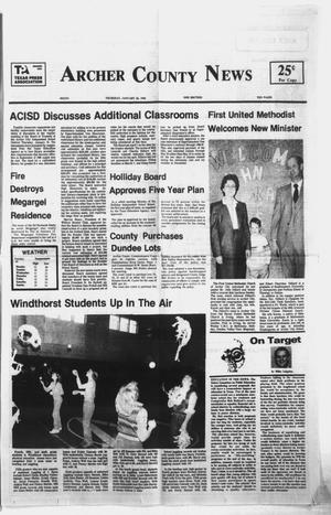 Archer County News (Archer City, Tex.), No. 4, Ed. 1 Thursday, January 26, 1984