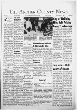 The Archer County News (Archer City, Tex.), Vol. 50, No. 10, Ed. 1 Thursday, March 5, 1964