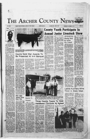 The Archer County News (Archer City, Tex.), Vol. 60, No. 43, Ed. 1 Thursday, October 27, 1977