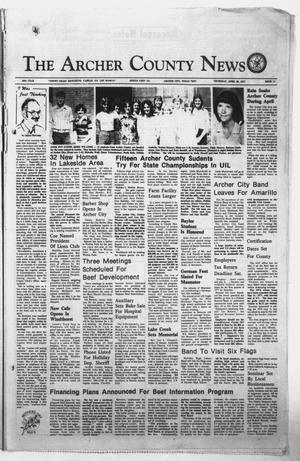 The Archer County News (Archer City, Tex.), Vol. 60, No. 17, Ed. 1 Thursday, April 28, 1977