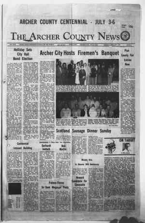 Primary view of object titled 'The Archer County News (Archer City, Tex.), Vol. 63nd YEAR, No. 6, Ed. 1 Thursday, February 7, 1980'.