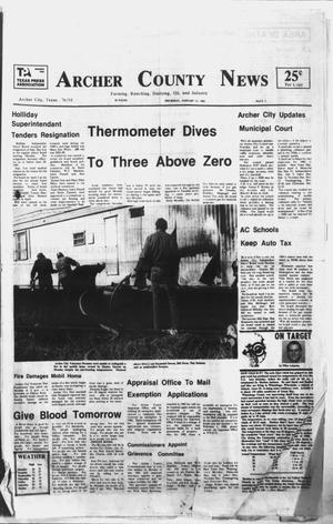 Archer County News (Archer City, Tex.), No. 2, Ed. 1 Thursday, January 14, 1982