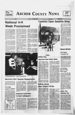 Archer County News (Archer City, Tex.), No. 41, Ed. 1 Thursday, October 11, 1984