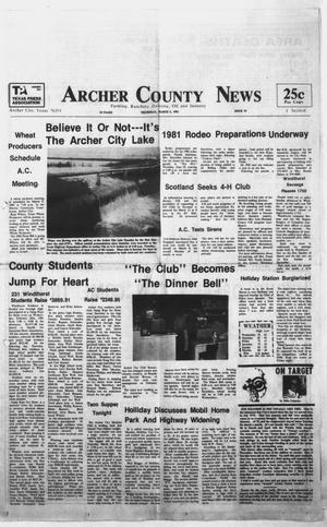 Archer County News (Archer City, Tex.), No. 10, Ed. 1 Thursday, March 5, 1981