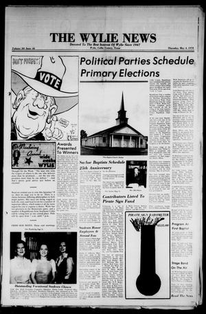 The Wylie News (Wylie, Tex.), Vol. 30, No. 46, Ed. 1 Thursday, May 4, 1978