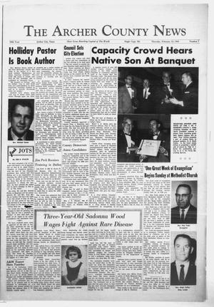 The Archer County News (Archer City, Tex.), Vol. 50, No. 7, Ed. 1 Thursday, February 13, 1964