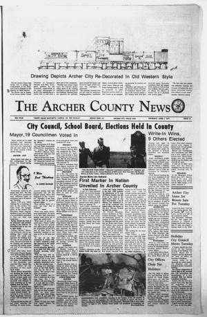 The Archer County News (Archer City, Tex.), Vol. 60, No. 14, Ed. 1 Thursday, April 7, 1977