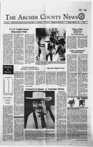 The Archer County News (Archer City, Tex.), Vol. 62, No. 4, Ed. 1 Thursday, February 1, 1979