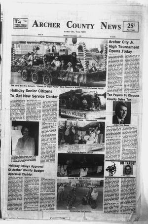 Primary view of object titled 'Archer County News (Archer City, Tex.), No. 49, Ed. 1 Thursday, December 9, 1982'.