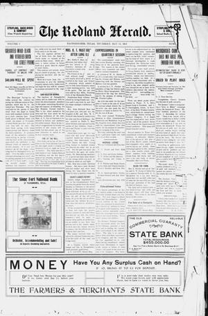 The Redland Herald. (Nacogdoches, Tex.), Vol. 5, No. 49, Ed. 1 Thursday, May 15, 1913