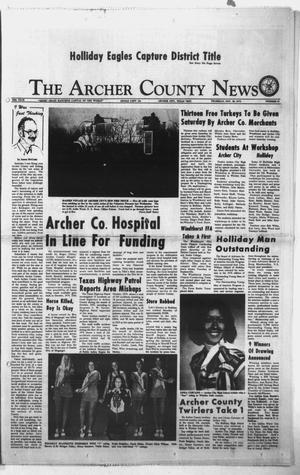 The Archer County News (Archer City, Tex.), Vol. 58TH YEAR, No. 48, Ed. 1 Thursday, November 20, 1975