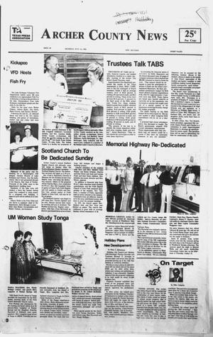 Archer County News (Archer City, Tex.), No. 29, Ed. 1 Thursday, July 21, 1983