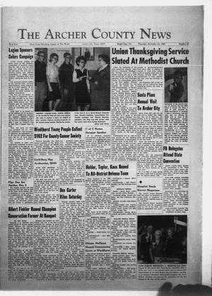 The Archer County News (Archer City, Tex.), Vol. 51, No. 47, Ed. 1 Thursday, November 25, 1965