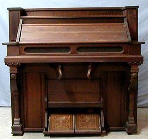 [Mason-Hamblin Wooden Organ]