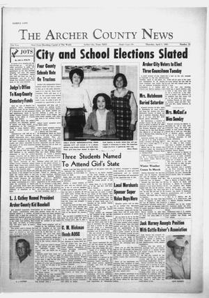 The Archer County News (Archer City, Tex.), Vol. 51, No. 13, Ed. 1 Thursday, April 1, 1965