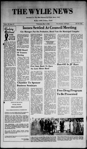 The Wylie News (Wylie, Tex.), Vol. 38, No. 47, Ed. 1 Wednesday, May 7, 1986