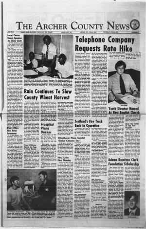 The Archer County News (Archer City, Tex.), Vol. 58TH YEAR, No. 24, Ed. 1 Thursday, June 12, 1975