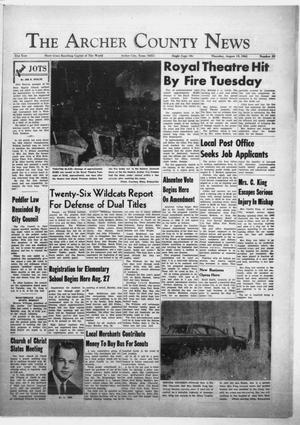 The Archer County News (Archer City, Tex.), Vol. 51, No. 33, Ed. 1 Thursday, August 19, 1965