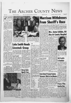 The Archer County News (Archer City, Tex.), Vol. 50, No. 5, Ed. 1 Thursday, January 30, 1964