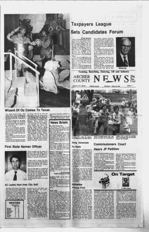 Archer County News (Archer City, Tex.), No. 17, Ed. 1 Thursday, April 26, 1984