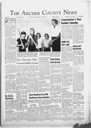 The Archer County News (Archer City, Tex.), Vol. 50, No. 23, Ed. 1 Thursday, June 4, 1964