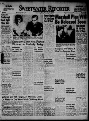Sweetwater Reporter (Sweetwater, Tex.), Vol. 50, No. 265, Ed. 1 Wednesday, November 5, 1947