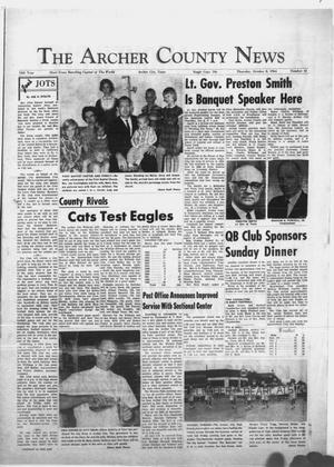 Primary view of object titled 'The Archer County News (Archer City, Tex.), Vol. 50, No. 41, Ed. 1 Thursday, October 8, 1964'.