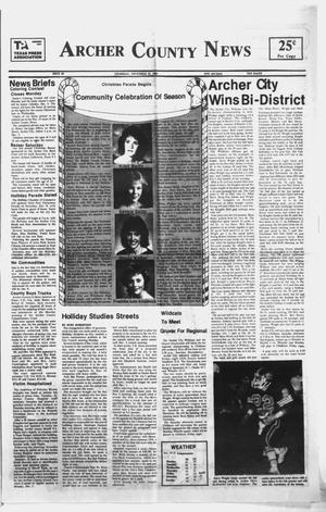 Archer County News (Archer City, Tex.), No. 48, Ed. 1 Thursday, November 29, 1984