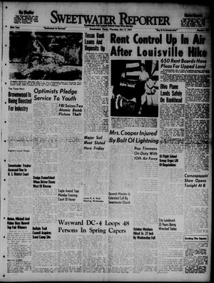 Sweetwater Reporter (Sweetwater, Tex.), Vol. 50, No. 242, Ed. 1 Thursday, October 9, 1947