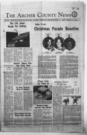 The Archer County News (Archer City, Tex.), Vol. 62nd YEAR, No. 48, Ed. 1 Thursday, December 6, 1979