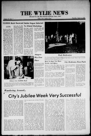 The Wylie News (Wylie, Tex.), Vol. 31, No. 7, Ed. 1 Thursday, August 3, 1978