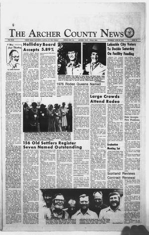 The Archer County News (Archer City, Tex.), Vol. 59TH YEAR, No. 25, Ed. 1 Thursday, June 24, 1976