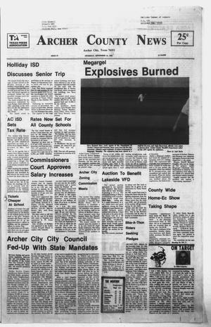 Archer County News (Archer City, Tex.), No. 37, Ed. 1 Thursday, September 16, 1982