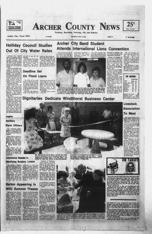 Archer County News (Archer City, Tex.), No. 27, Ed. 1 Thursday, July 8, 1982
