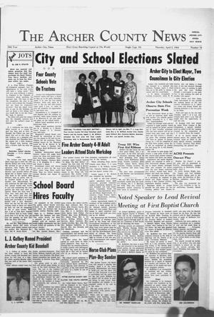 The Archer County News (Archer City, Tex.), Vol. 50, No. 14, Ed. 1 Thursday, April 2, 1964