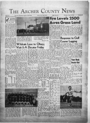 The Archer County News (Archer City, Tex.), Vol. 51, No. 38, Ed. 1 Thursday, September 23, 1965