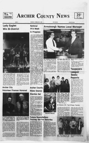 Archer County News (Archer City, Tex.), No. 8, Ed. 1 Thursday, February 23, 1984