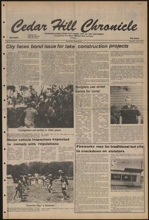 Cedar Hill Chronicle (Cedar Hill, Tex.), Vol. 17, No. 42, Ed. 1 Thursday, July 2, 1981