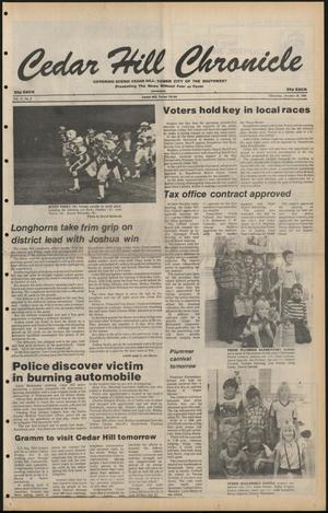 Cedar Hill Chronicle (Cedar Hill, Tex.), Vol. 17, No. 8, Ed. 1 Thursday, October 30, 1980