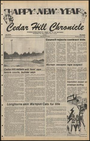 Primary view of object titled 'Cedar Hill Chronicle (Cedar Hill, Tex.), Vol. 17, No. 16, Ed. 1 Thursday, January 1, 1981'.