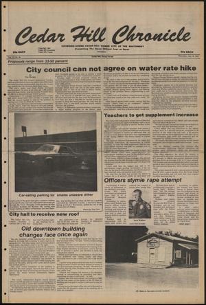 Cedar Hill Chronicle (Cedar Hill, Tex.), Vol. 17, No. 46, Ed. 1 Thursday, July 16, 1981