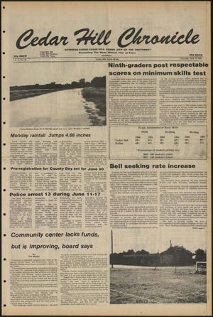 Cedar Hill Chronicle (Cedar Hill, Tex.), Vol. 17, No. 40, Ed. 1 Thursday, June 18, 1981