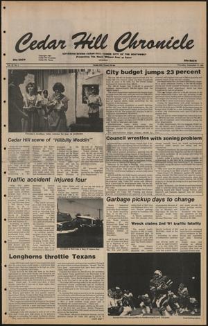 Cedar Hill Chronicle (Cedar Hill, Tex.), Vol. 18, No. 3, Ed. 1 Thursday, September 17, 1981