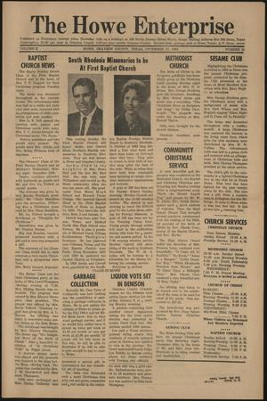 The Howe Enterprise (Howe, Tex.), Vol. 2, No. 24, Ed. 1 Thursday, December 17, 1964