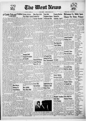 Primary view of object titled 'The West News (West, Tex.), Ed. 1 Friday, March 24, 1972'.