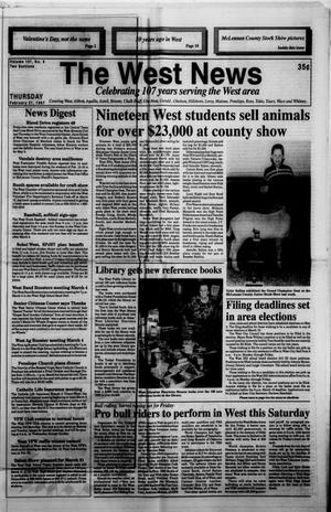 The West News (West, Tex.), Vol. 107, No. 9, Ed. 1 Thursday, February 27, 1997