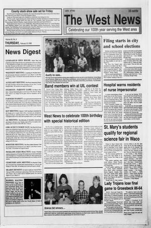 The West News (West, Tex.), Vol. 99, No. 8, Ed. 1 Thursday, February 23, 1989