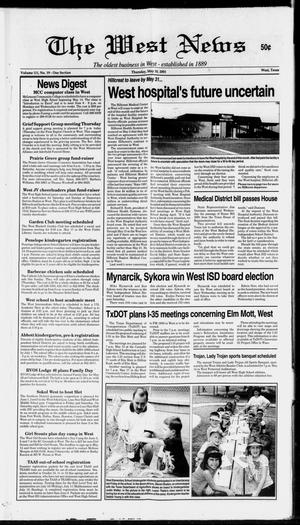 Primary view of object titled 'The West News (West, Tex.), Vol. 111, No. 19, Ed. 1 Thursday, May 10, 2001'.