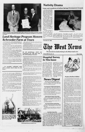The West News (West, Tex.), Vol. 95, No. 51, Ed. 1 Thursday, December 19, 1985