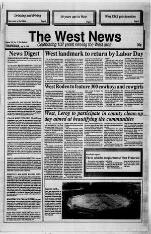 The West News (West, Tex.), Vol. 102, No. 31, Ed. 1 Thursday, July 30, 1992